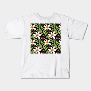 Hawaiian Blossom Harmony Kids T-Shirt